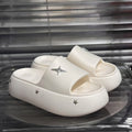 Thick sole slippers women's summernew arrivaloutwearplatform shoes bottom slippers non-slip heightening beach shoes lazy sandals wholesale