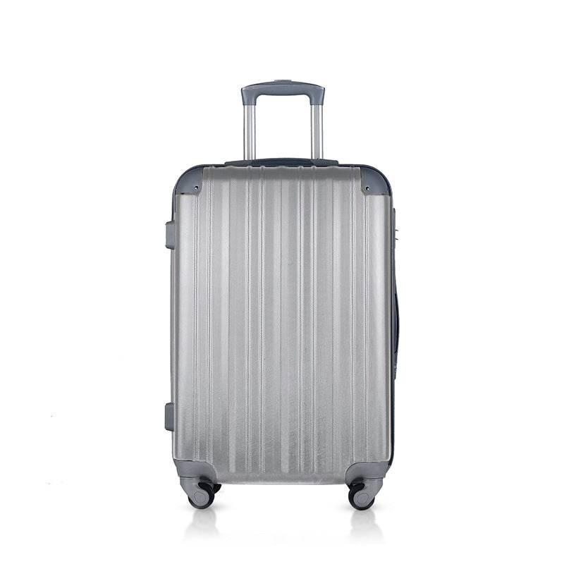 Cross-border 2025 new abs thickened trolley case, dustproof and strong travel boarding case, thickened universal wheel password box