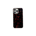 Glue glitter powder suitable for iphone17promax translucent leopard print mobile phone case apple 16 large hole protective cover cross-border
