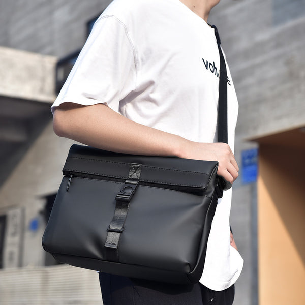 New men's shoulder bag business messenger bag large capacity messenger bag fashionable men's bag lightweight waterproof men's bag