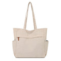 Corduroy large capacity women's bag new arrivalfashioneasiest for matchsatchel bag work clothing bag casual shoulder bag tote bag
