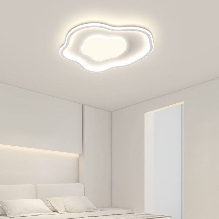 Full Spectrum Cream Wind Modern Minimalist Cloud Ceiling Light Smart Living Room Main Light Eye Protection Whole House Lighting Package