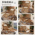 Lazy rocking chair rattan lounge chair adult lunch break for home sofa outdoor courtyard terrace leisure chair balcony casual chair