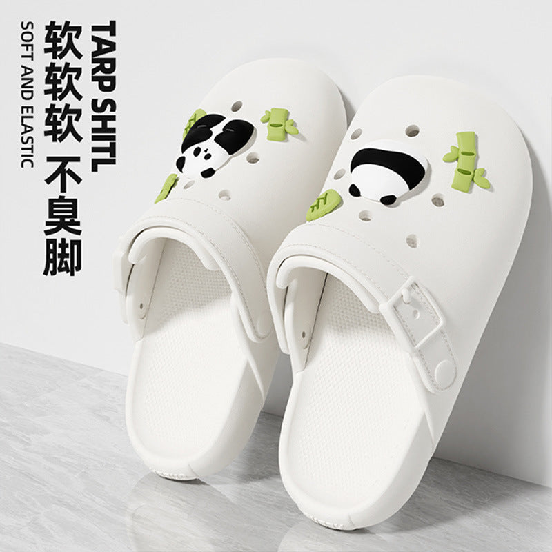 Women's summer clogs: comfortable, thick-soled, non-slip beach sandals with closed toe – new arrivals