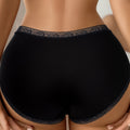 Fashion wholesale 40s cotton lace edge women's underwear mid-waist pure cotton bottom crotch hip-covering quick-drying breathable briefs
