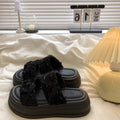 Stunning fairy style women's slippers - summer outdoor wear, 2026 new collection, thick sole, height increasing, non-slip, perfect with skirts, beach sandals