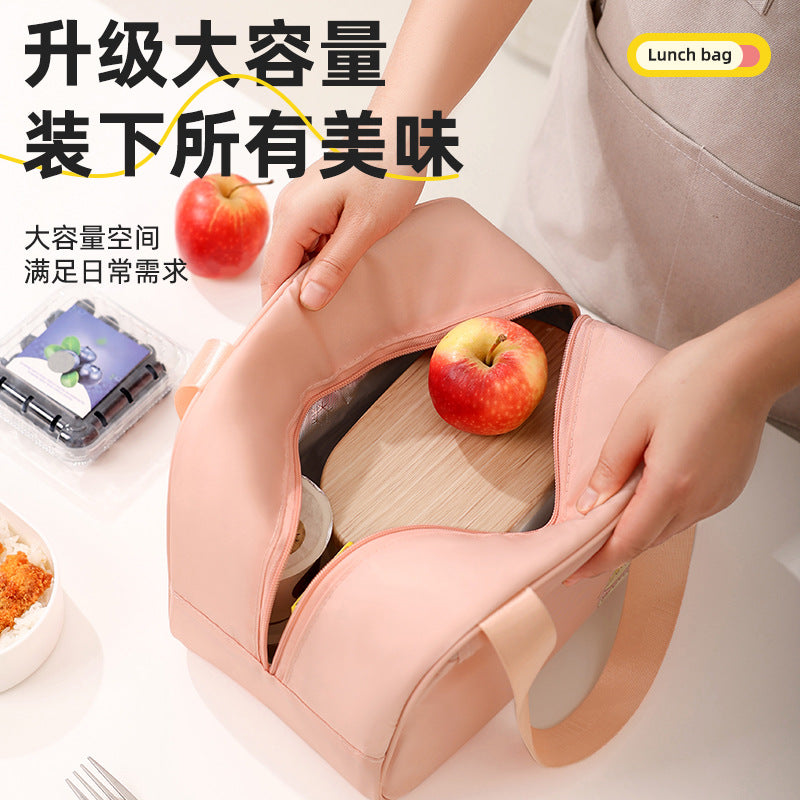 Beilian cartoon bento bag picnic camping thickened thermal insulation bag wholesale student office workers cute lunch lunch box bag