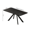 Factory direct wholesale: modern minimalist dining table - nordic style, extendable rectangular table for home and business