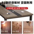Conference table - modern minimalist long table for meeting rooms, reception, and negotiations - simple workstation desk and chair set