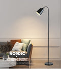 Cream style floor lamp casual modern creative flower living room bedroom bedside lamp scandinavianpopular vertical table lamp