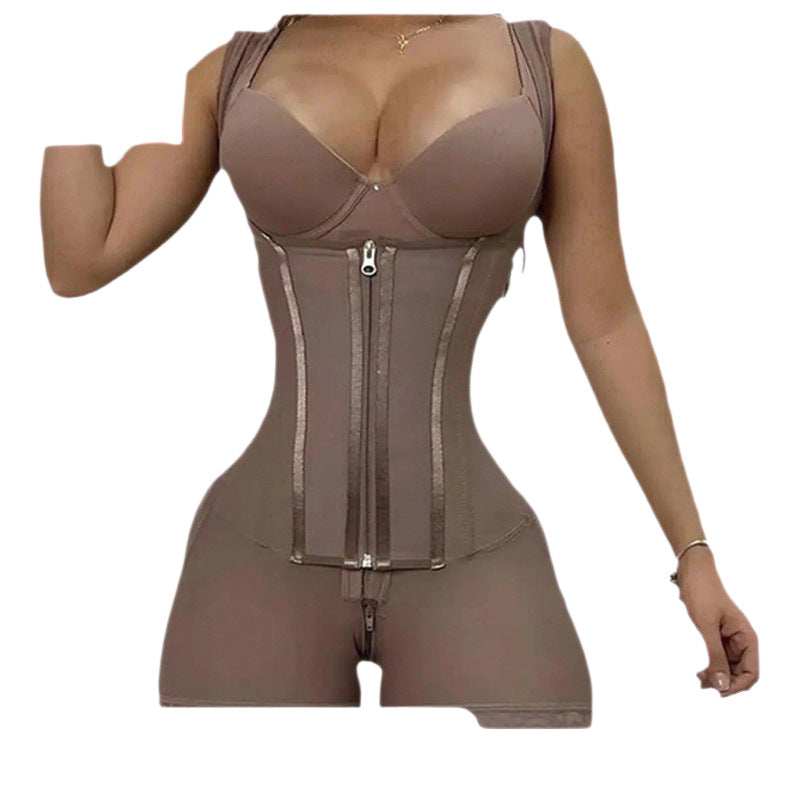 Best selling one-piece shapewear for women, strong waist, tummy control, hip lift, body shaping, tight-fitting, seamless elastic corset