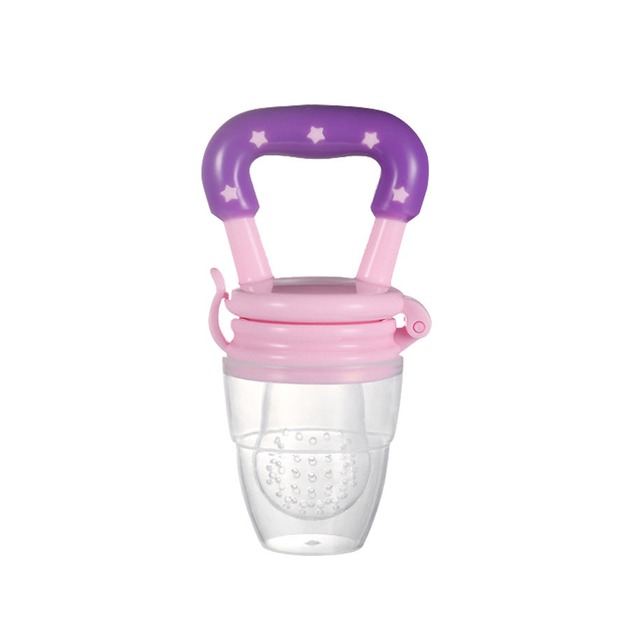 Directly from the manufacturer, baby fruit and vegetable music, fruit complementary food bite music, silicone mesh bag baby feeding tableware