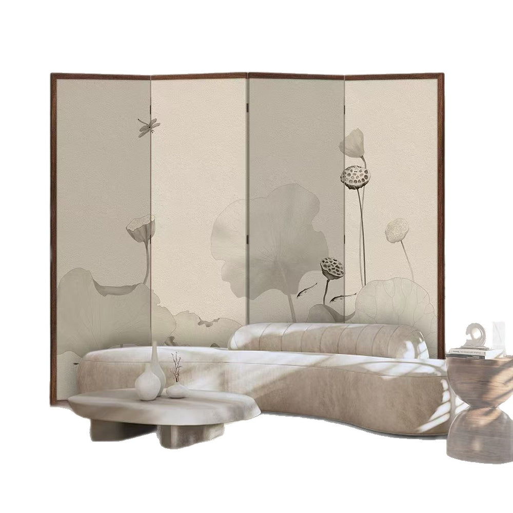 New chinoiserie screen partition office living room restaurant hotel tea room blocking simple modern foldablemovable folding screen
