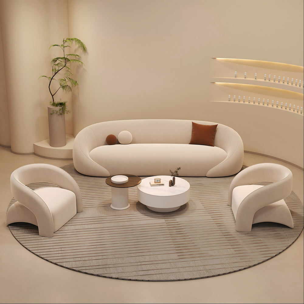 Business reception sofa hotel sales office lobby office beauty salon rest area negotiation sofa coffee table combination