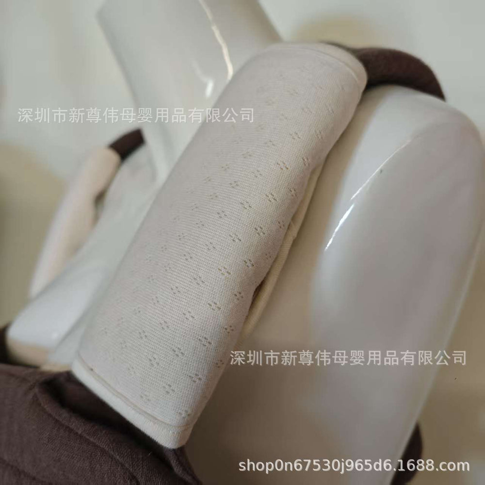 Shoulder waist stool strap saliva towel baby bite towel baby saliva towel snap fastening sucking strap strap pair