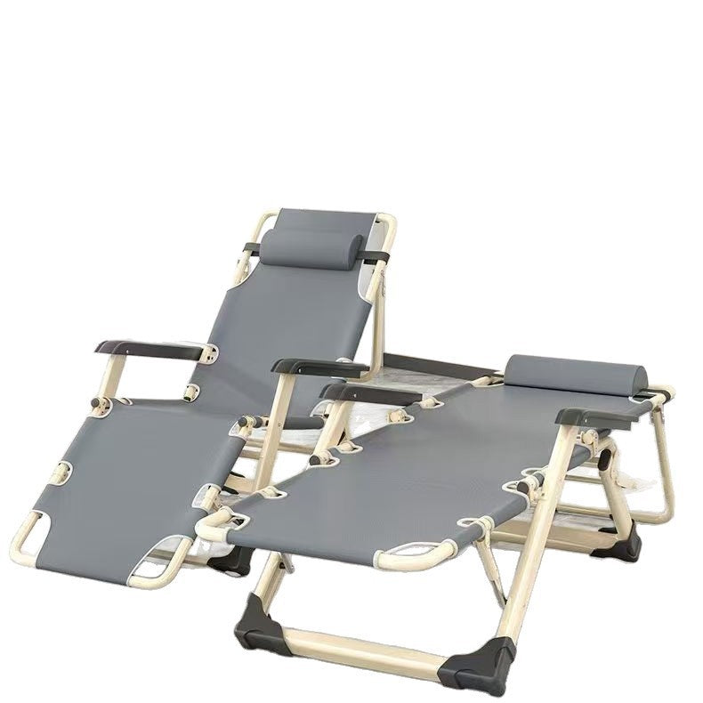 Foldable recliner lazy recliner lunch break backrest chair for home balcony casual chair office nap chair recliner