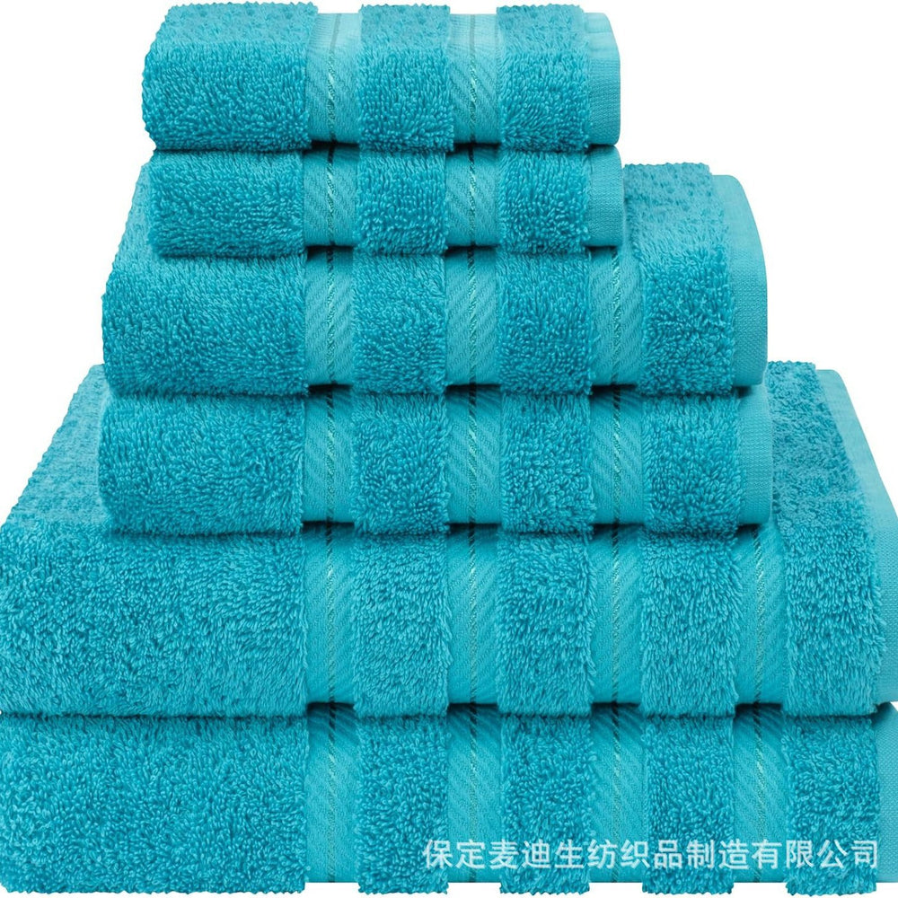 6pcs purple towel set 1 bath towels 1 hand towels 1 towel suit