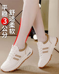 2025 spring/autumn new plus size casual breathable lightweight versatile height increasing chunky sole athletic running shoes women's shoes 5115