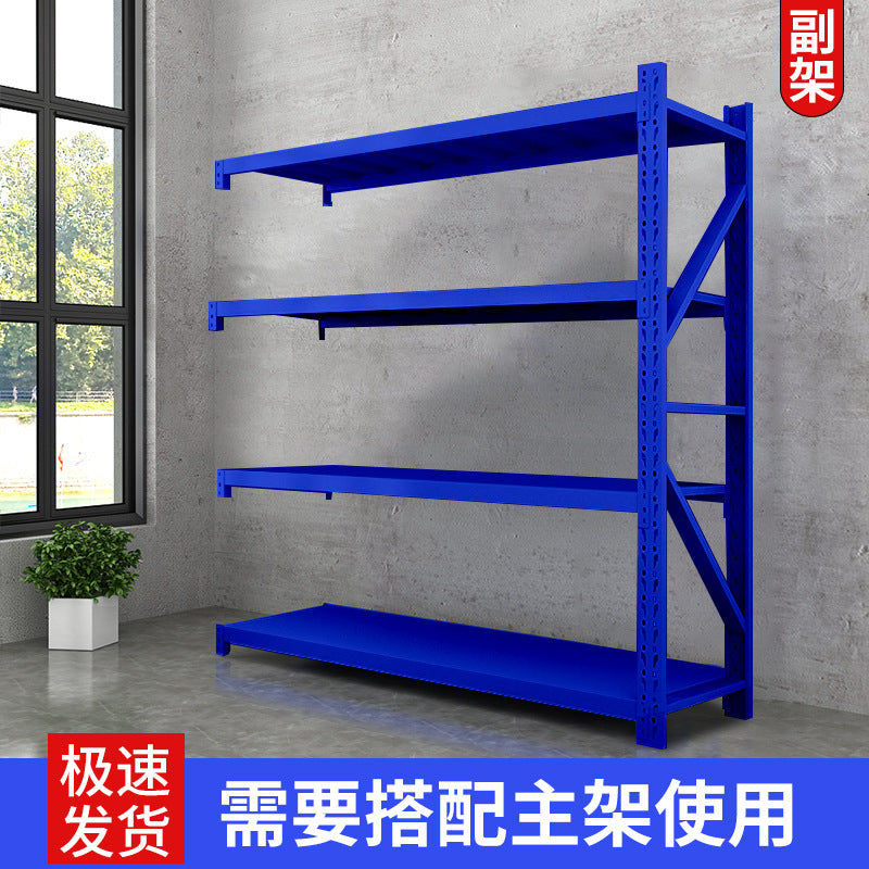 Shelf Storage Shelf Multi-layer Display Shelf Heavy-duty Thickened Storage Goods Iron Shelf Warehouse Household Supermarket Warehouse