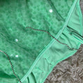 sourcing: diamond-cut, slim-fit, sexy sequin & beaded spaghetti strap mini dress - perfect for nightclubs & performances