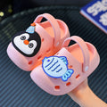 Eva kids' clogs - summer indoor anti-slip cartoon sandals for girls and boys (toddler to big kid sizes) - baby slippers & beach sandals