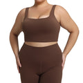 European and american plus size lycra sports bra, high-impact shockproof sports vest, women's lulu style seamless yoga bra