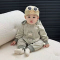 Super cute and stylish rompers for baby boys and girls, perfect for outings! these adorable bear-themed onesies and jumpsuits are trendy and ideal for crawling, playing, and exploring the world
