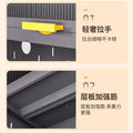 Kitchen multi-tier storage rack sideboard floor cabinet dustproof multifunctional organizer microwave oven bowl cabinet storage cabinet