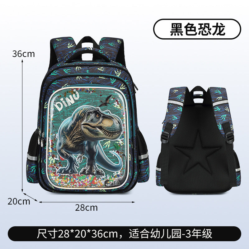 Factory wholesale new mermaid elementary school backpack - lightweight, spine-protecting, 3d transparent shell, cartoon design, large capacity backpack