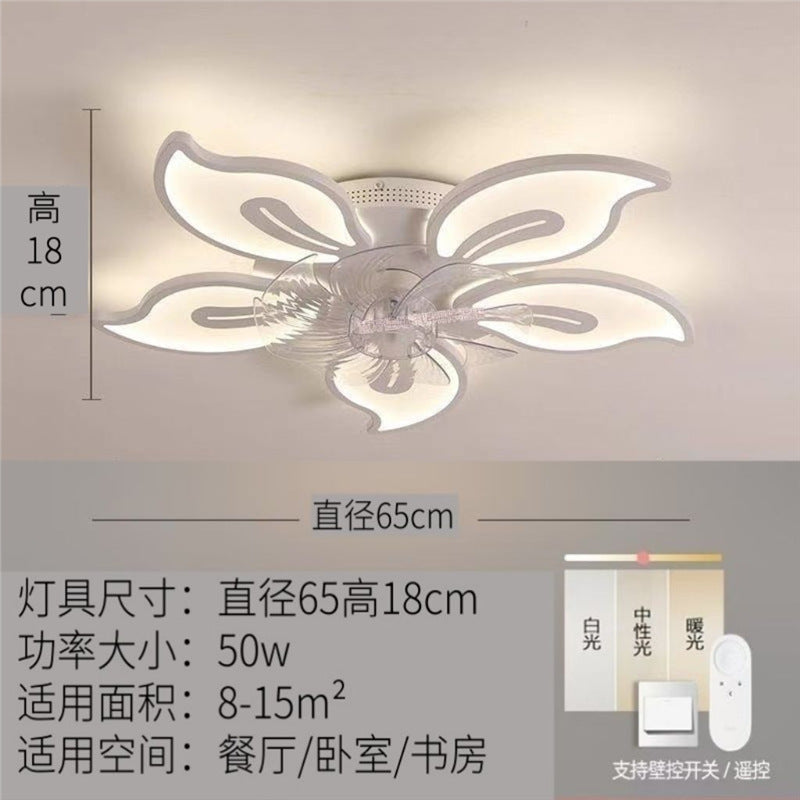 New arrival bedroom fan light casual modern living room ceiling fan light kids room ceiling light with fan light zhongshan lighting