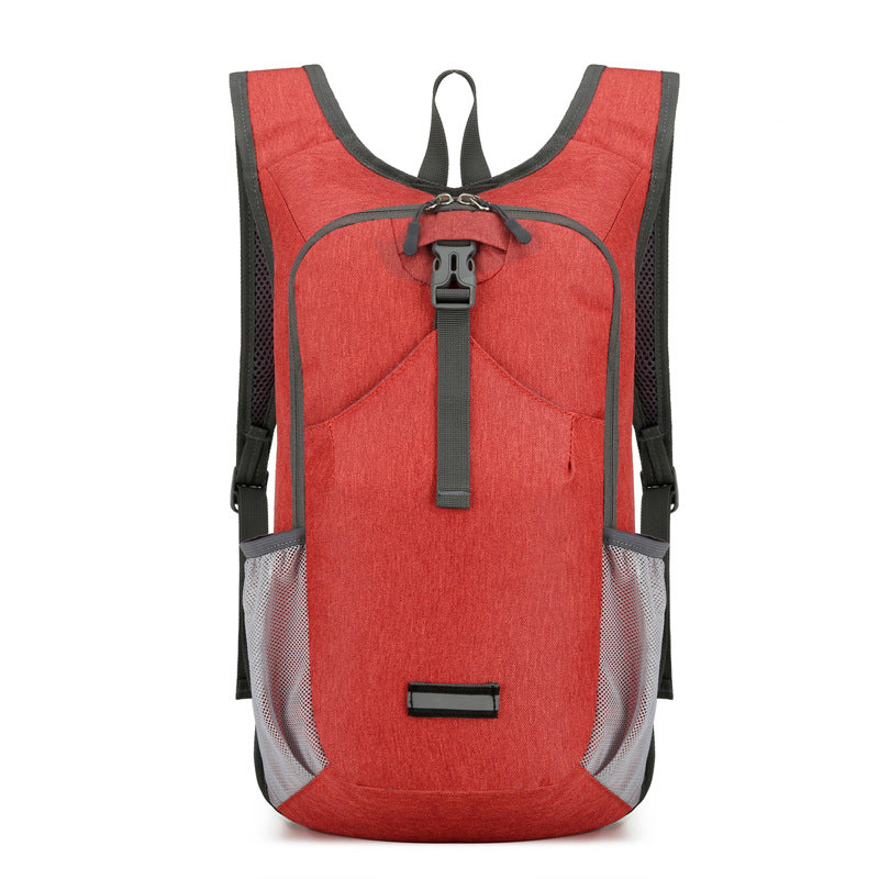 Outdoor folding backpack New cycling bag Foldable casual men's and women's sports bag European and American outdoor mountaineering bag Ultra light