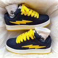 Women's chunky platform sneakers, new niche couple shoes, athletic casual skate shoes, men's versatile student retro german army trainers, white sneakers