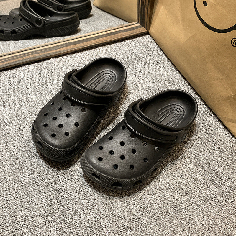 New arrival student clogs for men and women summer outwear cute soft bottom eva non-slip dormitory casual half slippers wholesale