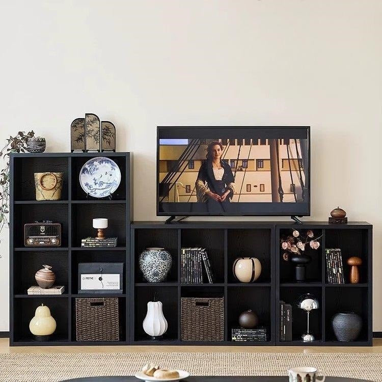 Kalak cabinet bookcase bedroom cabinet bedside display cabinet storage cabinet floor-standing wall plaid living room shelf