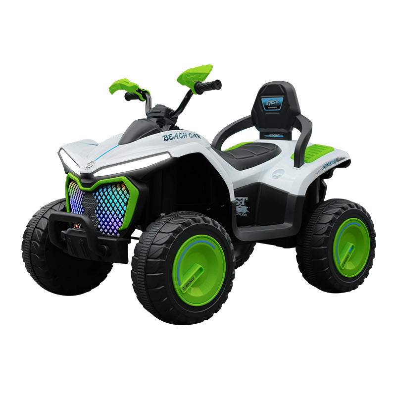 New children's electric four-wheel beach off-road vehicle children's electric car can sit remote control children's off-road toy car