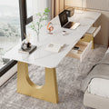 Accessible luxury slate computer desk desktop bedroom for home student desk modern writing desk simple office desk tea table