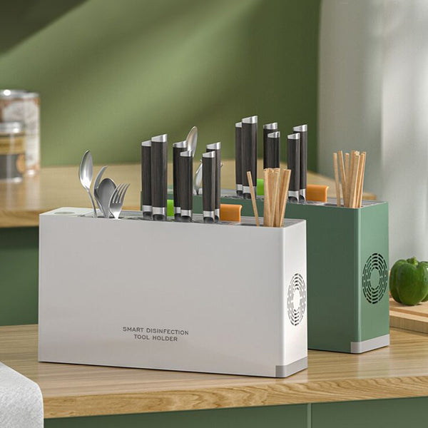 Kitchen knife sterilizer, ultraviolet chopsticks disinfection dryer, multi-functional family portable cutting board all-in-one machine