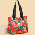 New arrival ethnic style northeastern large flower bag satchel bag fashioneasiest for match shoulder bag large capacity tote bag work clothing bag