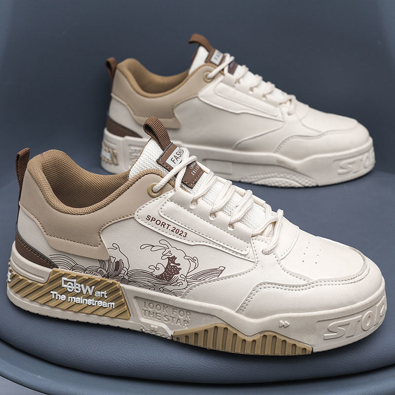 Men's spring/autumn 2025 new arrivals: unique platform white sneakers, trendy winter bestsellers, putian athletic versatile casual skate shoes