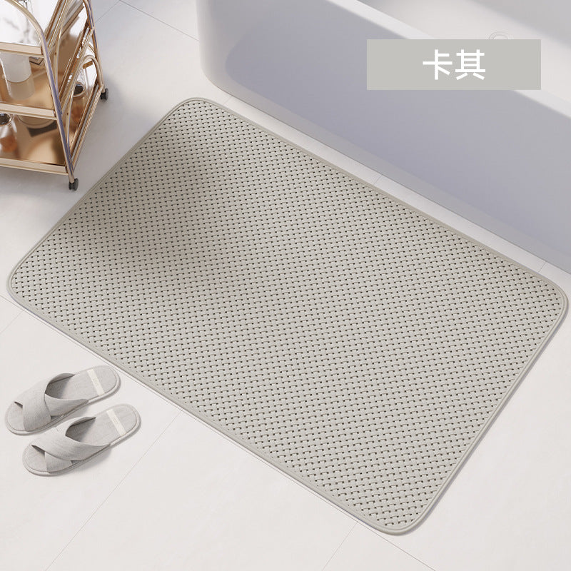 Environmentally friendly and odorless bathroom non-slip mat, shower anti-drop floor mat, bath foot pad, toilet, toilet suction cup soft foot pad