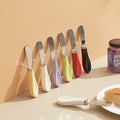 creative cheese spreading knife original cartoon style dopamine color butter knife afternoon tea spreading knife wholesale
