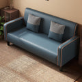 Accessible luxury fabric sofa apartment small apartment living room sofa no-wash technical cloth double three-person simple small sofa wood