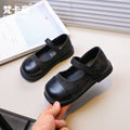 Vancahao girls' flats - new autumn  collection: stylish princess shoes for kids, soft-soled korean fashion leather shoes