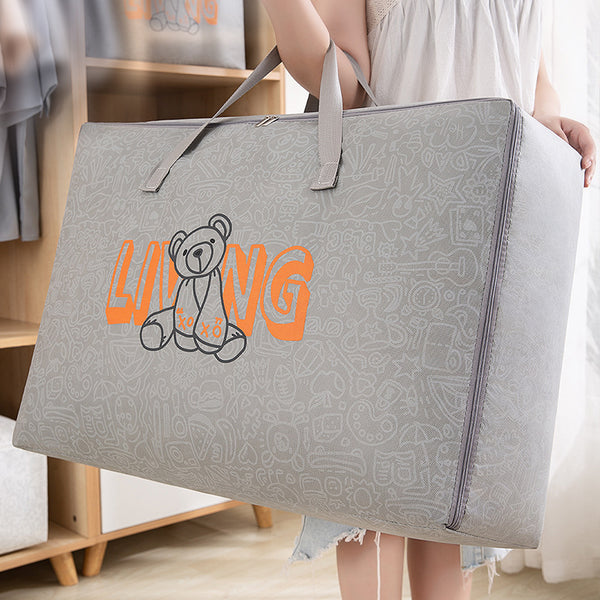 Packing Moving Bag Snakeskin Bag Waterproof Moisture-proof Large Capacity Luggage Bag Packing Bag Quilt Clothes Storage Bag Storage