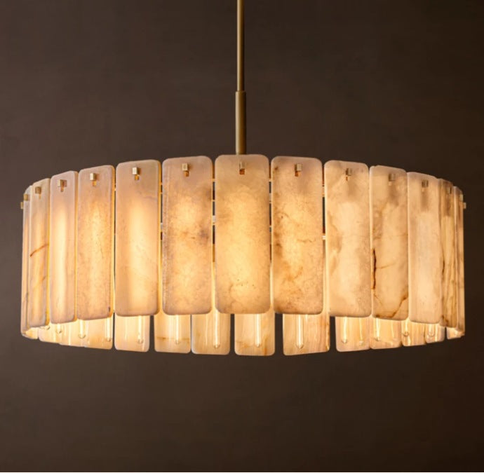 American-style marble chandelier, a touch of luxury for your dining room. simple yet grand, perfect for bedrooms, living rooms, and marble dining tables