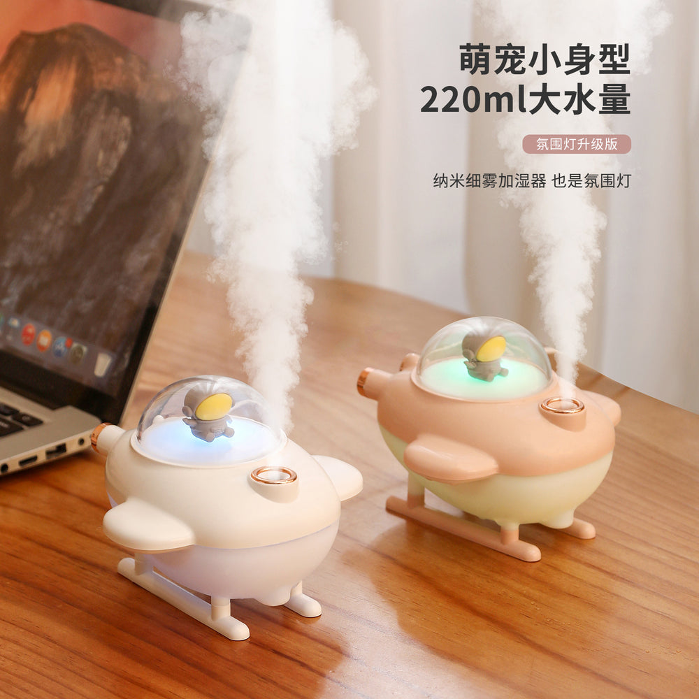 Atomizer airplane humidifier for home desktop small air usb spray replenisher rechargeable mini