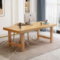 Minimalist living room modern home desktop study table solid wood table executive desk writing desk computer desk extra thick office desk
