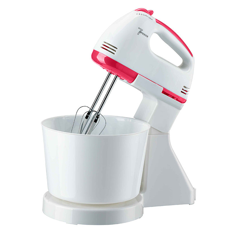 Electric stand mixer - compact desktop model for home use - dough mixer, cream whisk, and whipping tool - wholesale & dropshipping available - cross-border e-commerce
