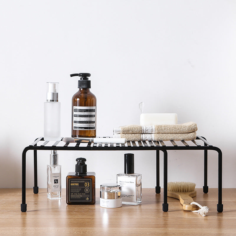 Processing Customized Retractable Kitchen Shelf Stove Desktop Storage Storage Rack Finishing Storage Rack Manufacturer Wholesale