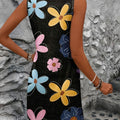 wholesale women's short-sleeved dresses, fashionable women's dresses for spring, summer, and autumn, new cross-border printed designs